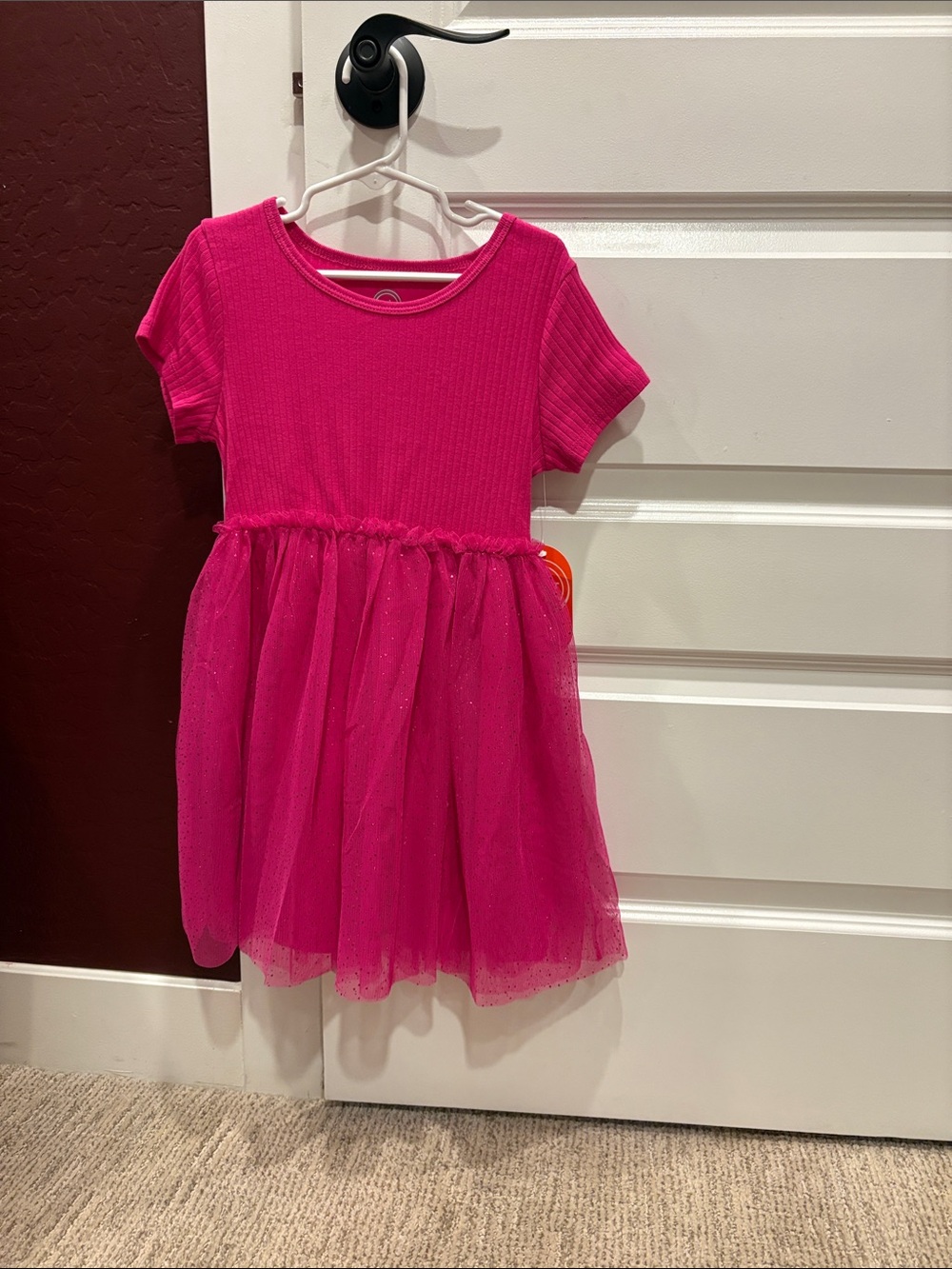 wonder nation Hot Pink Tulle Dress